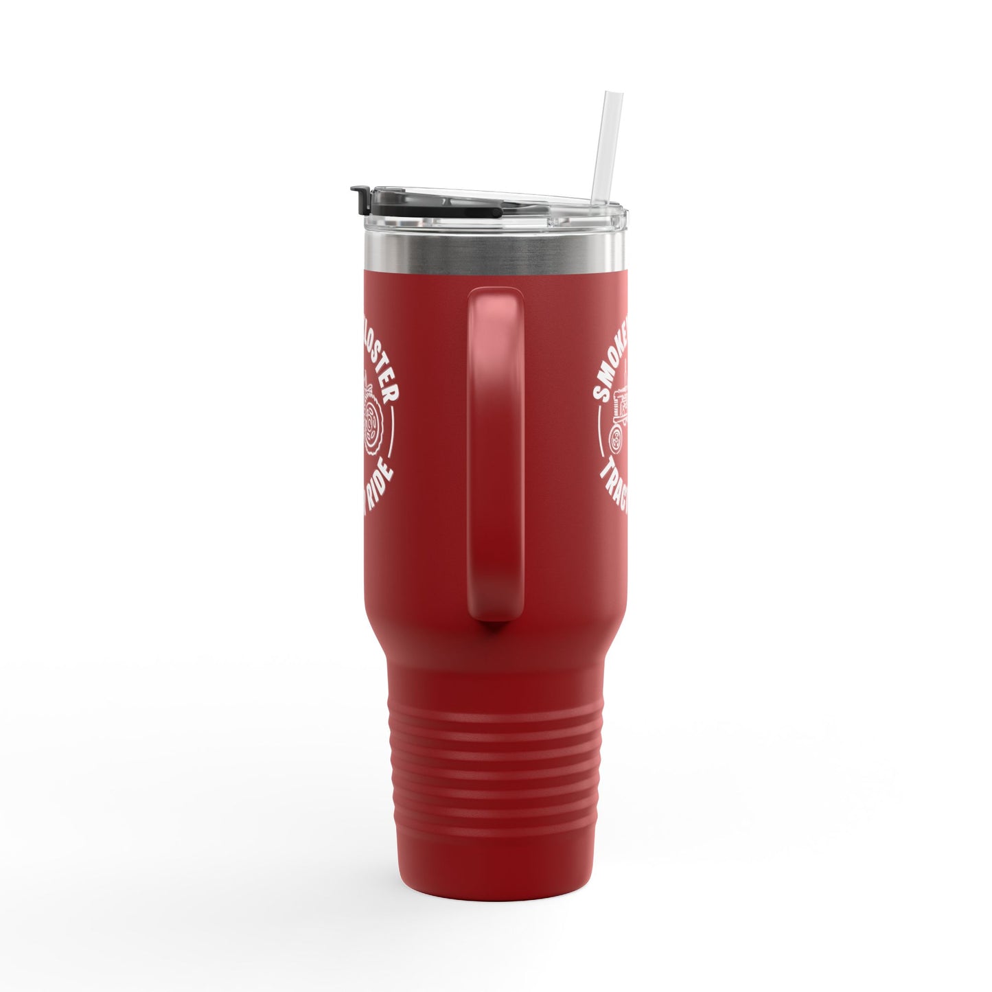 40oz Insulated Travel Mug — Smokey Kloster Tractor Ride