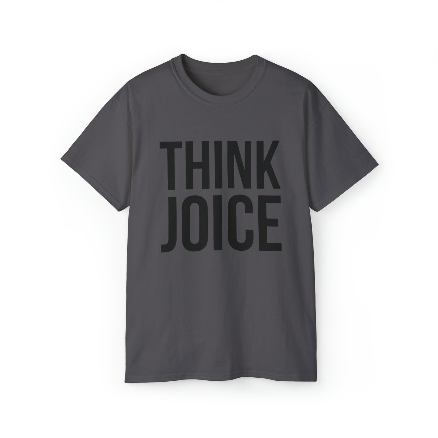 Think Joice (black design) on Unisex Ultra Cotton Short Sleeve Tee