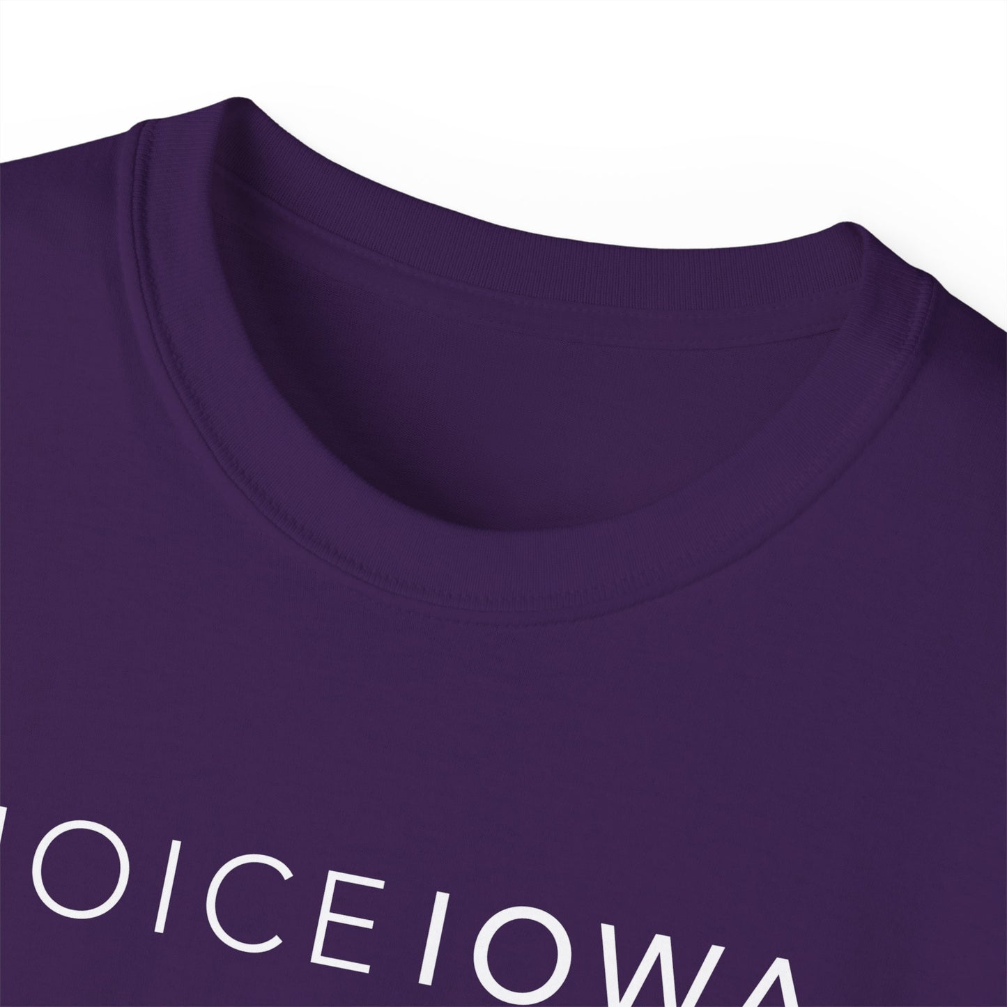 Copy of JOICE IOWA (White Design) on Unisex Ultra Cotton Short Sleeve Tee