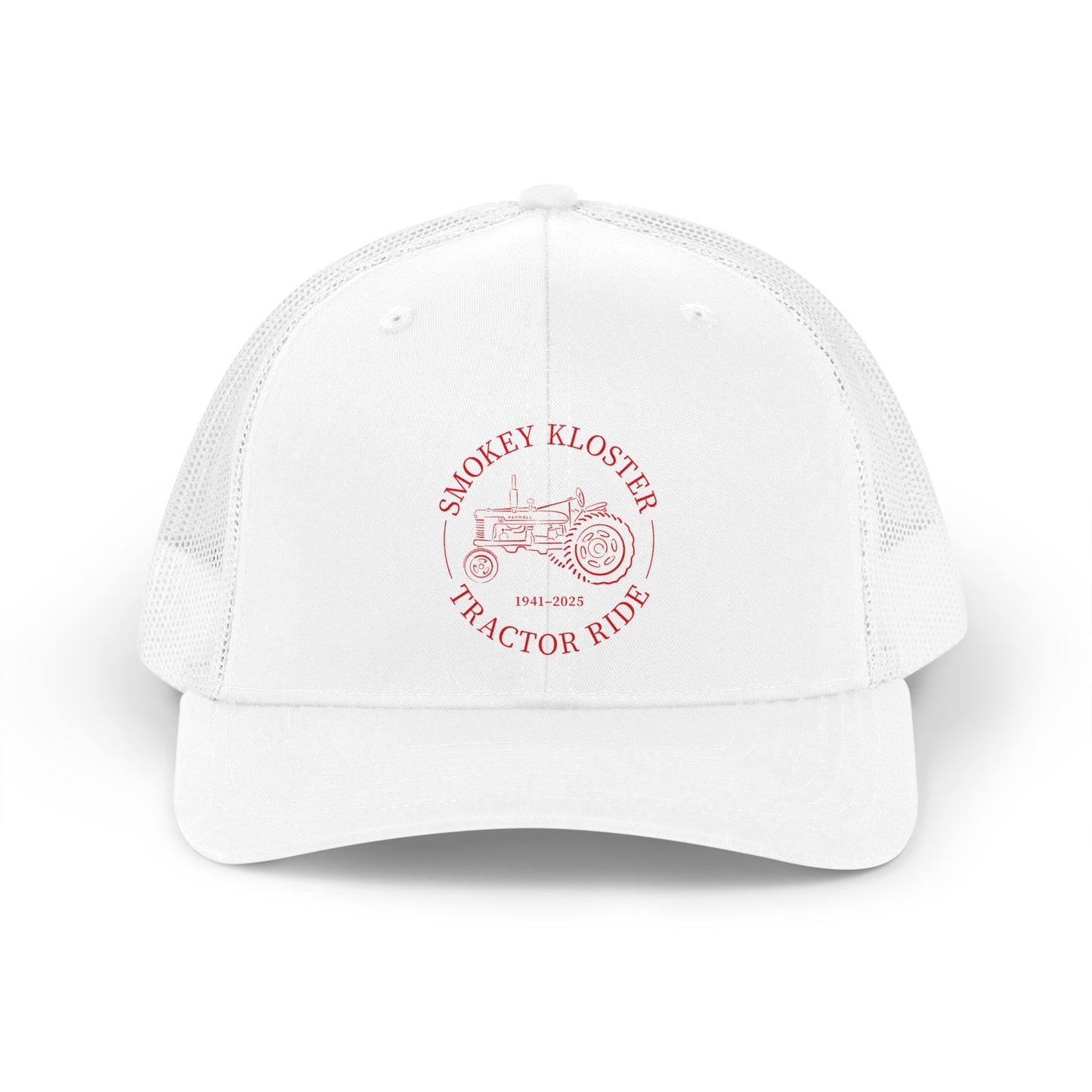 Retro Trucker Hat — Smokey Kloster Tractor Ride