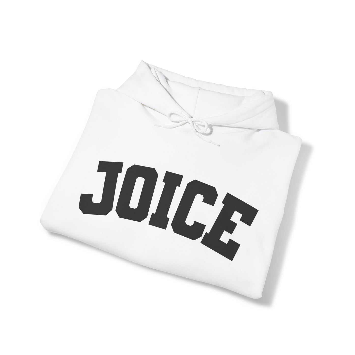 JOICE (black design) on Unisex Heavy Blend™ Hooded Sweatshirt