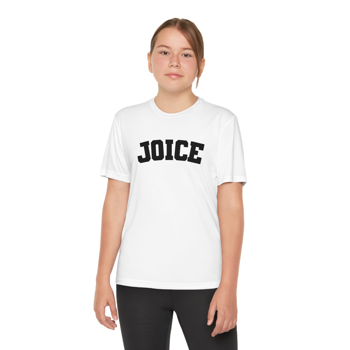 JOICE (black design) on Youth Competitor Tee