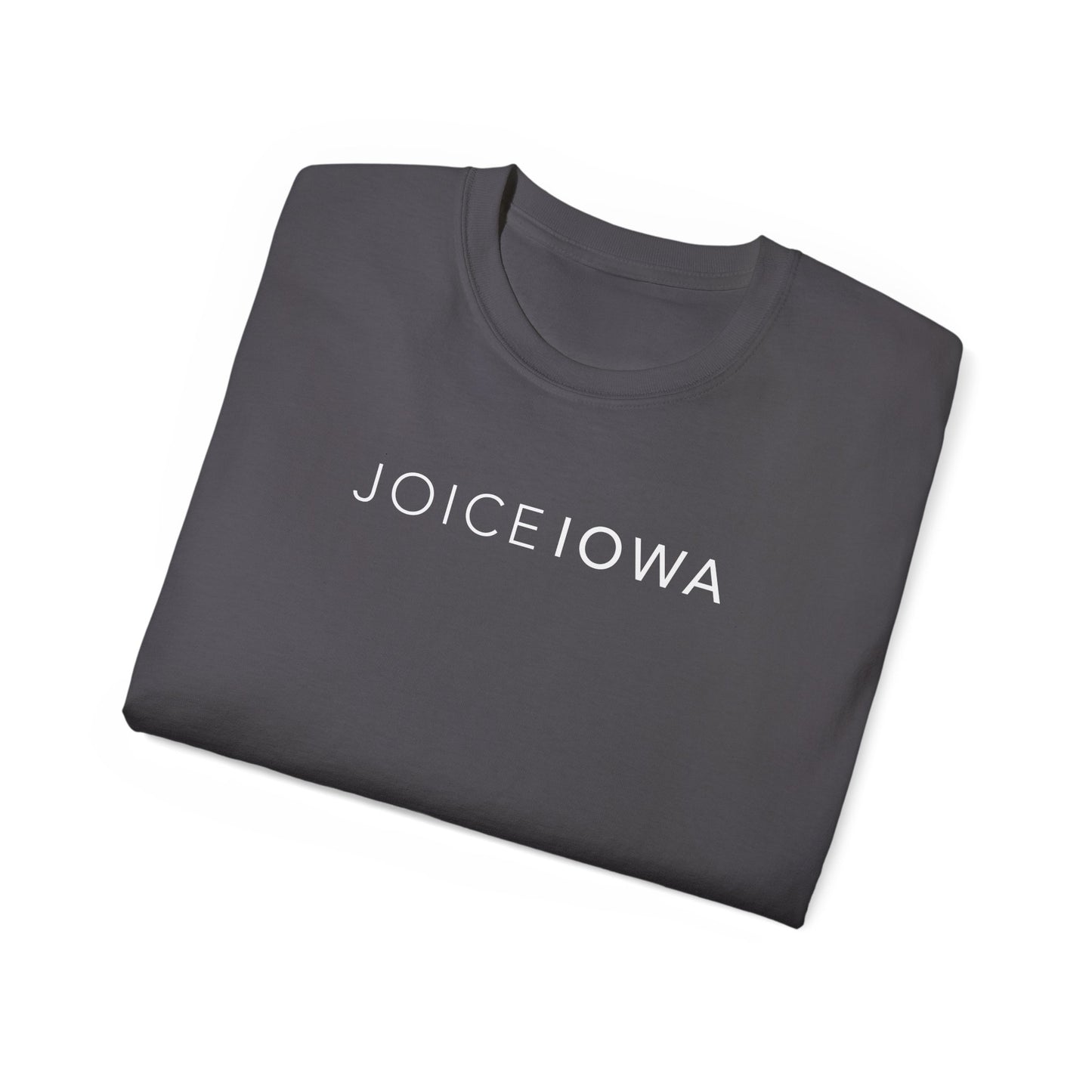 Copy of JOICE IOWA (White Design) on Unisex Ultra Cotton Short Sleeve Tee