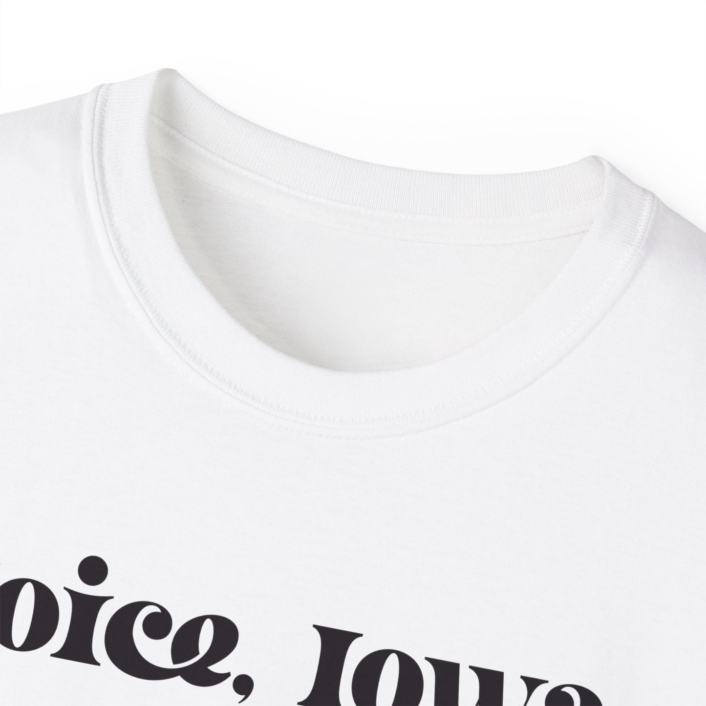 Joice, Iowa (Black Design) on Unisex Ultra Cotton Short Sleeve Tee