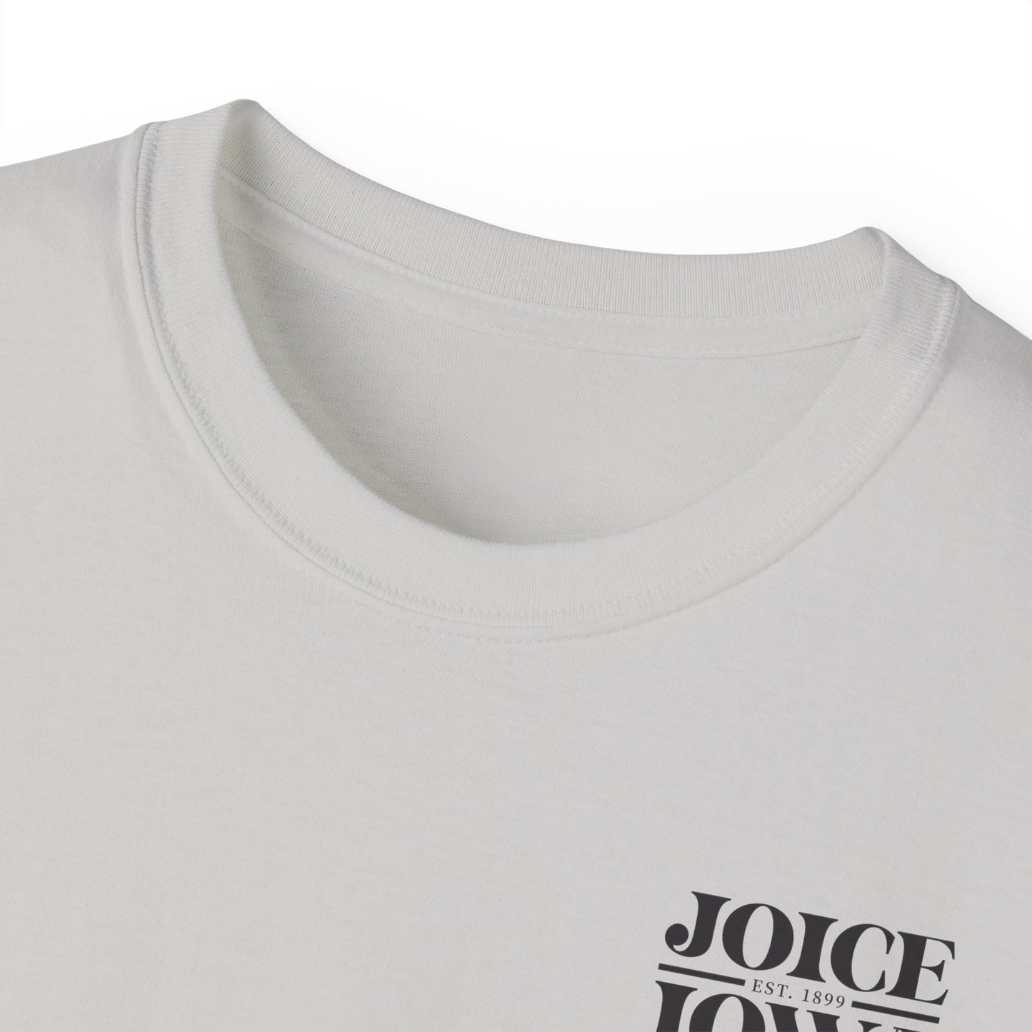 Joice, Iowa Est. 1899 (Black Design) on Unisex Ultra Cotton Short Sleeve Tee