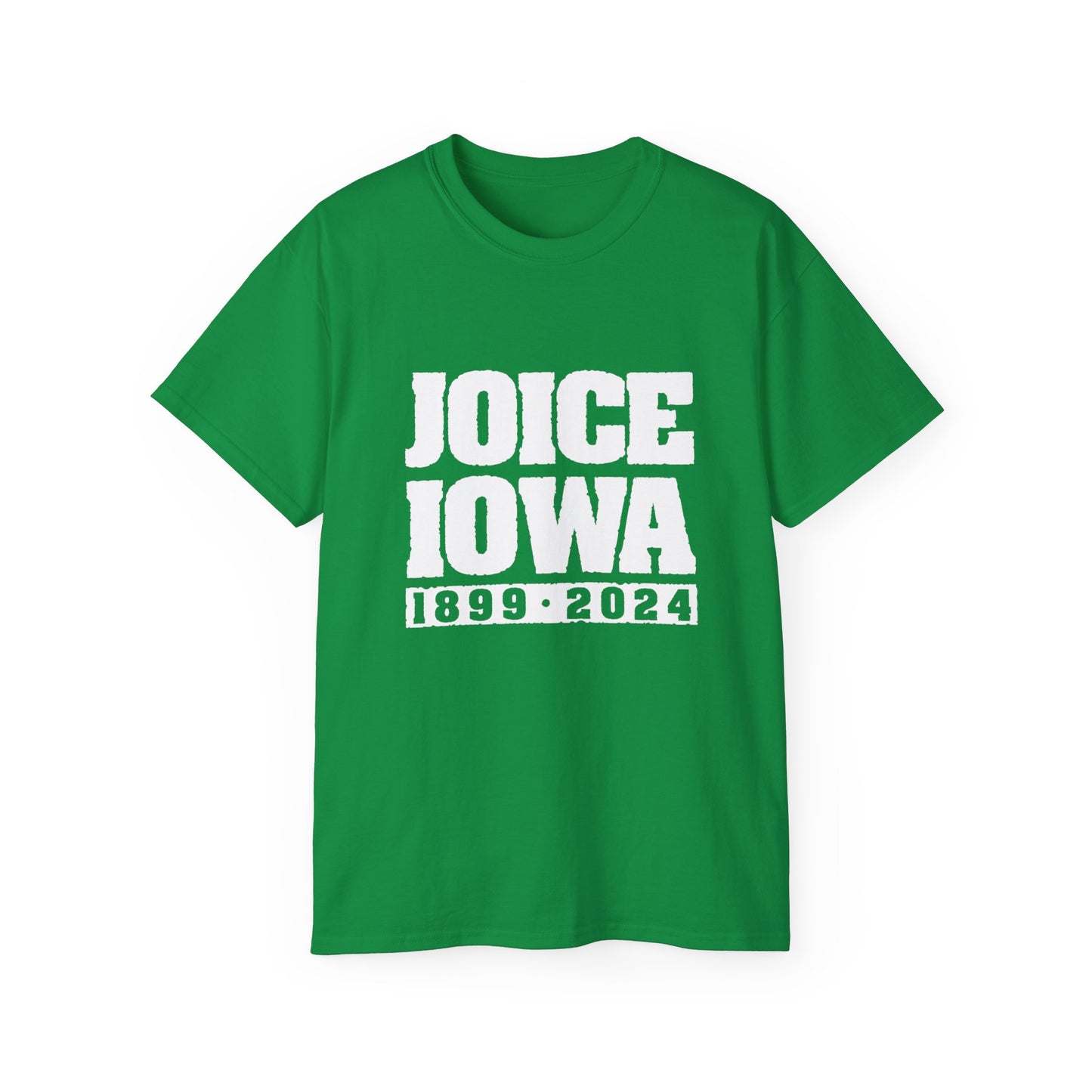 Joice, Iowa 1899-2024 Full (White Design) on Unisex Ultra Cotton Short Sleeve Tee