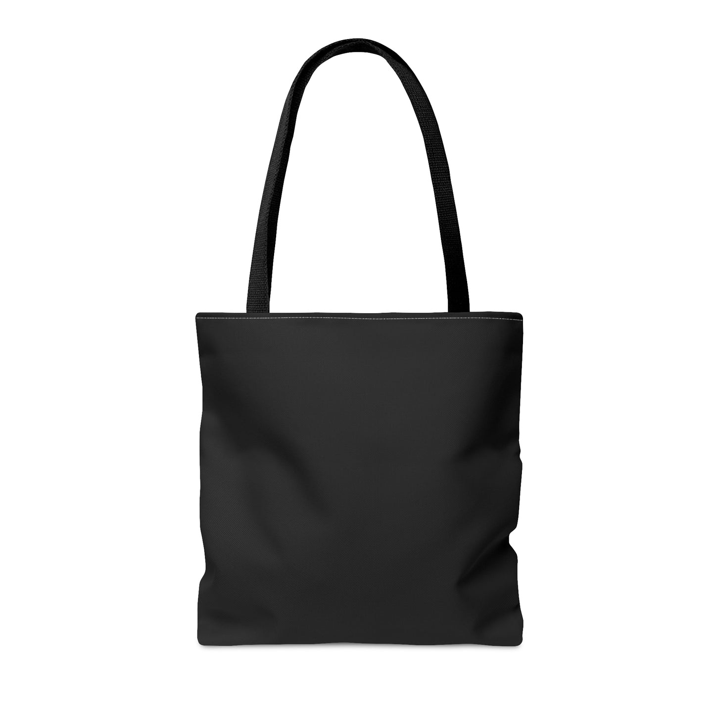 Think Joice (white design) on Black Tote Bag