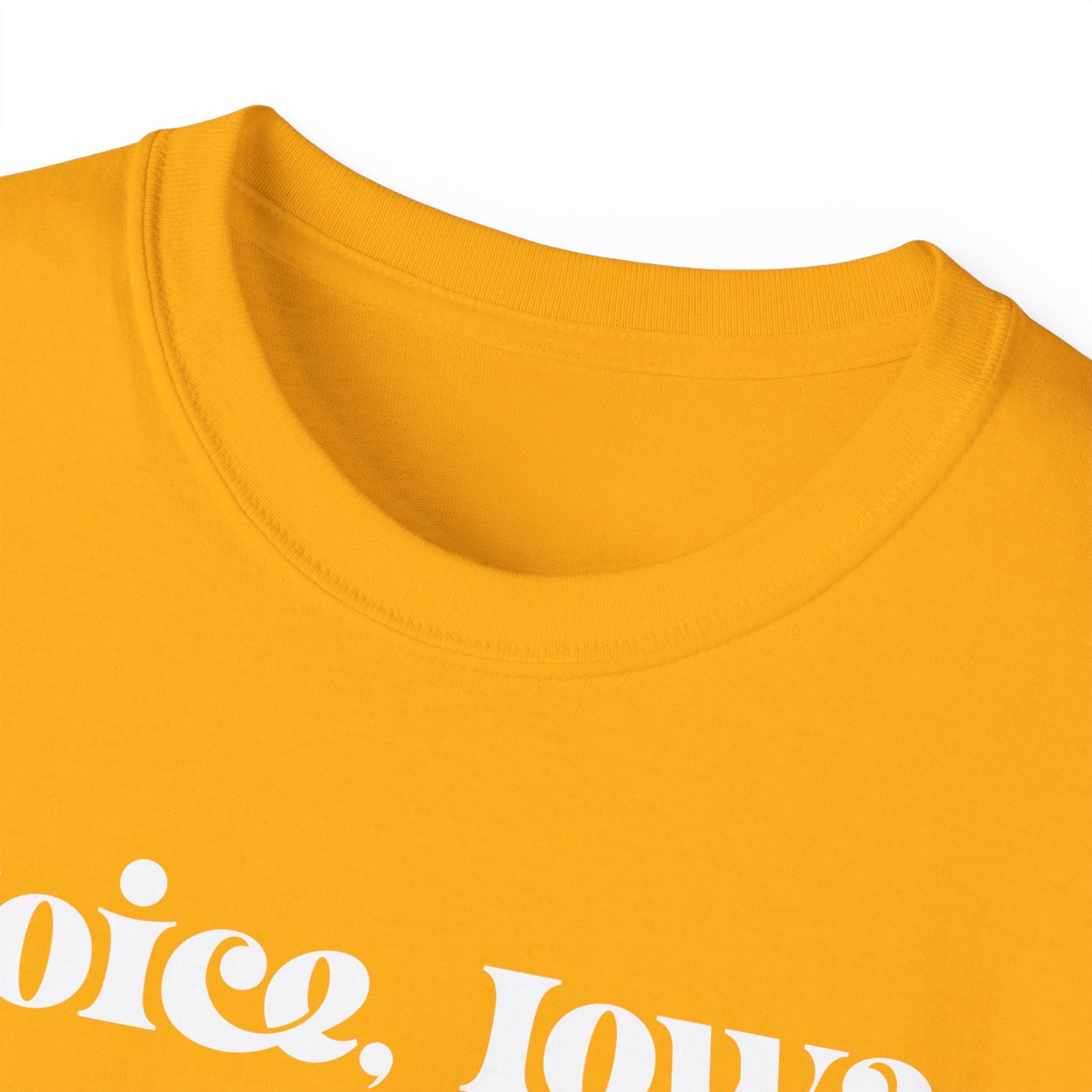 Joice, Iowa (White Design) on Unisex Ultra Cotton Short Sleeve Tee