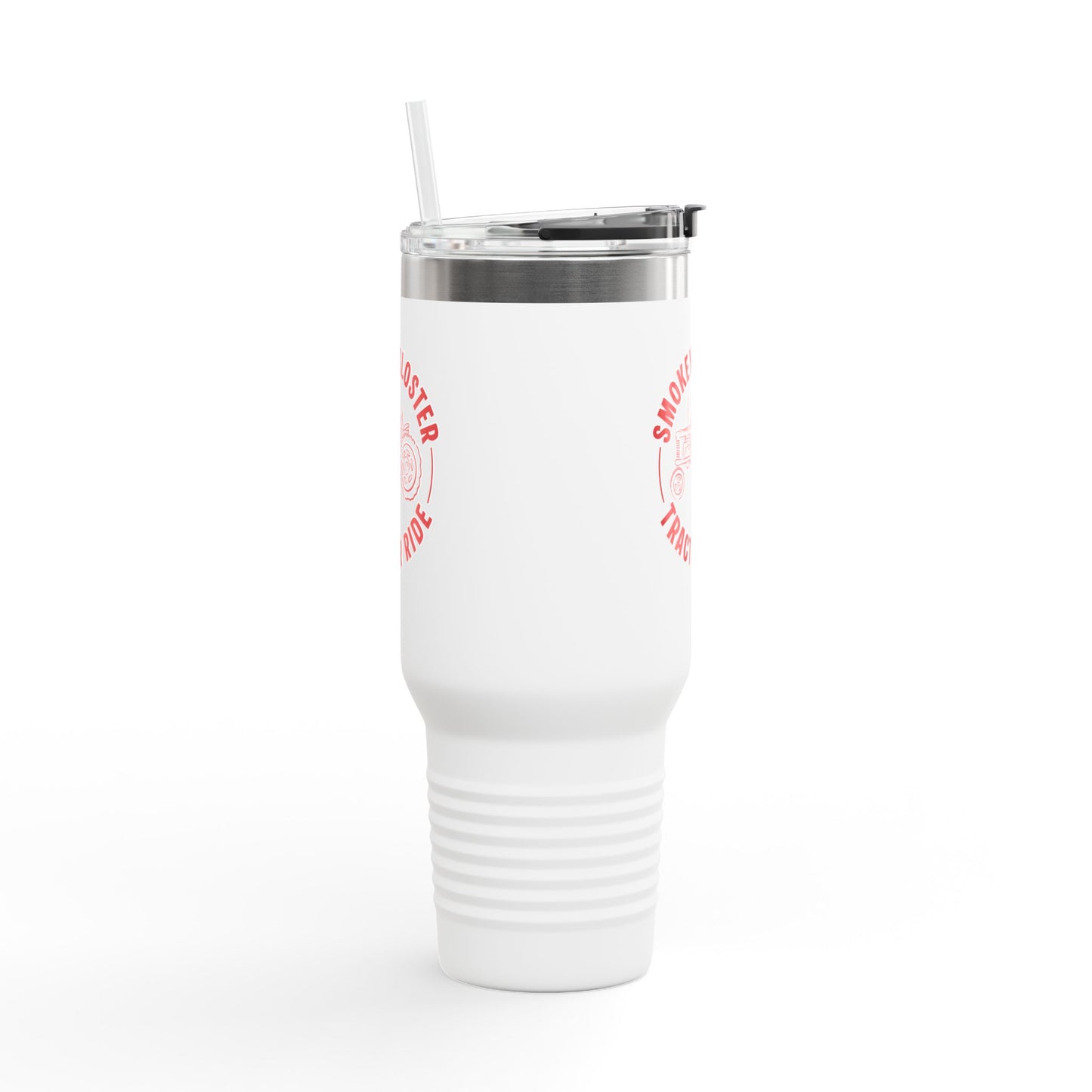 40oz Insulated Travel Mug — Smokey Kloster Tractor Ride