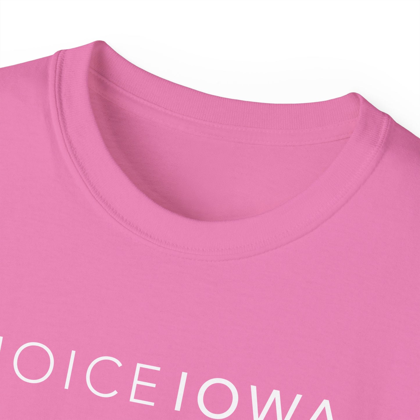 Copy of JOICE IOWA (White Design) on Unisex Ultra Cotton Short Sleeve Tee