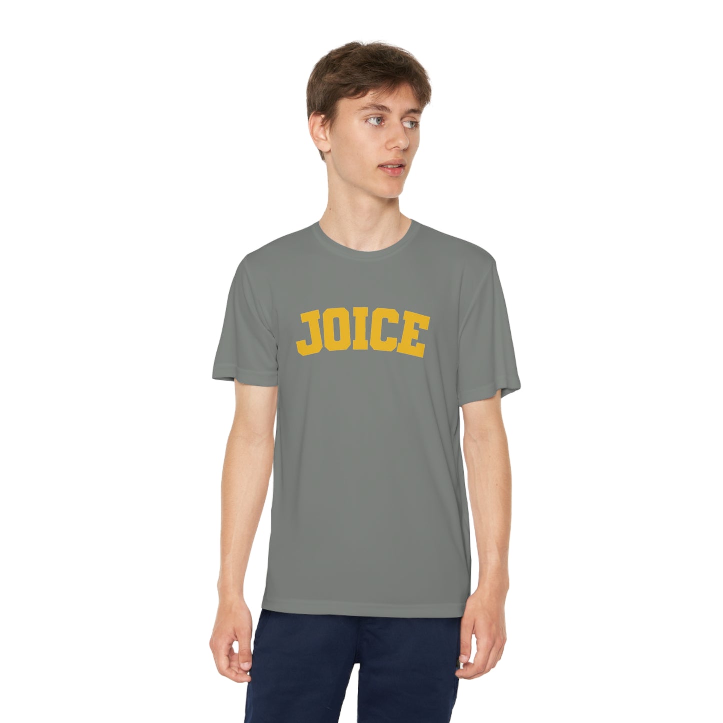 JOICE (yellow design) on Youth Competitor Tee