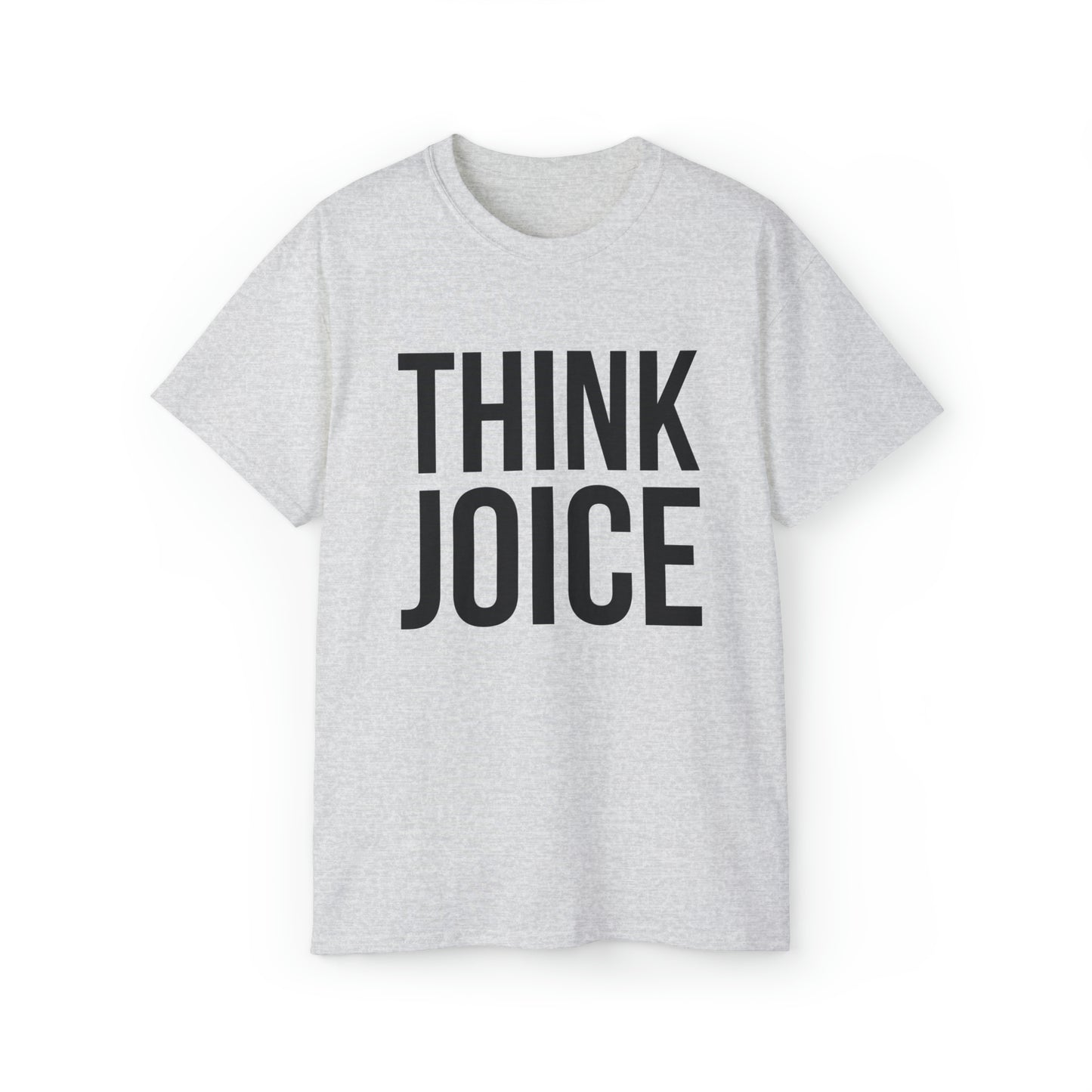 Think Joice (black design) on Unisex Ultra Cotton Short Sleeve Tee