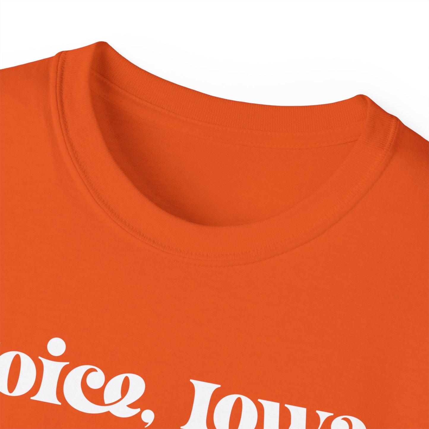 Joice, Iowa (White Design) on Unisex Ultra Cotton Short Sleeve Tee