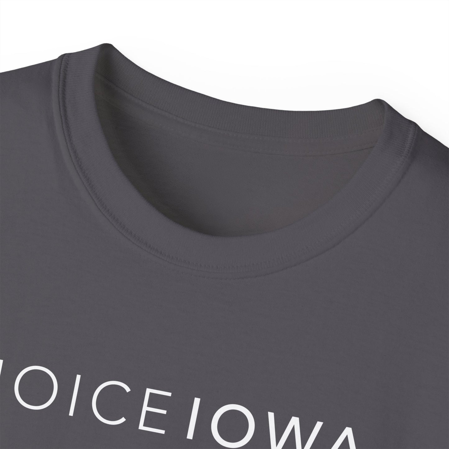 Copy of JOICE IOWA (White Design) on Unisex Ultra Cotton Short Sleeve Tee