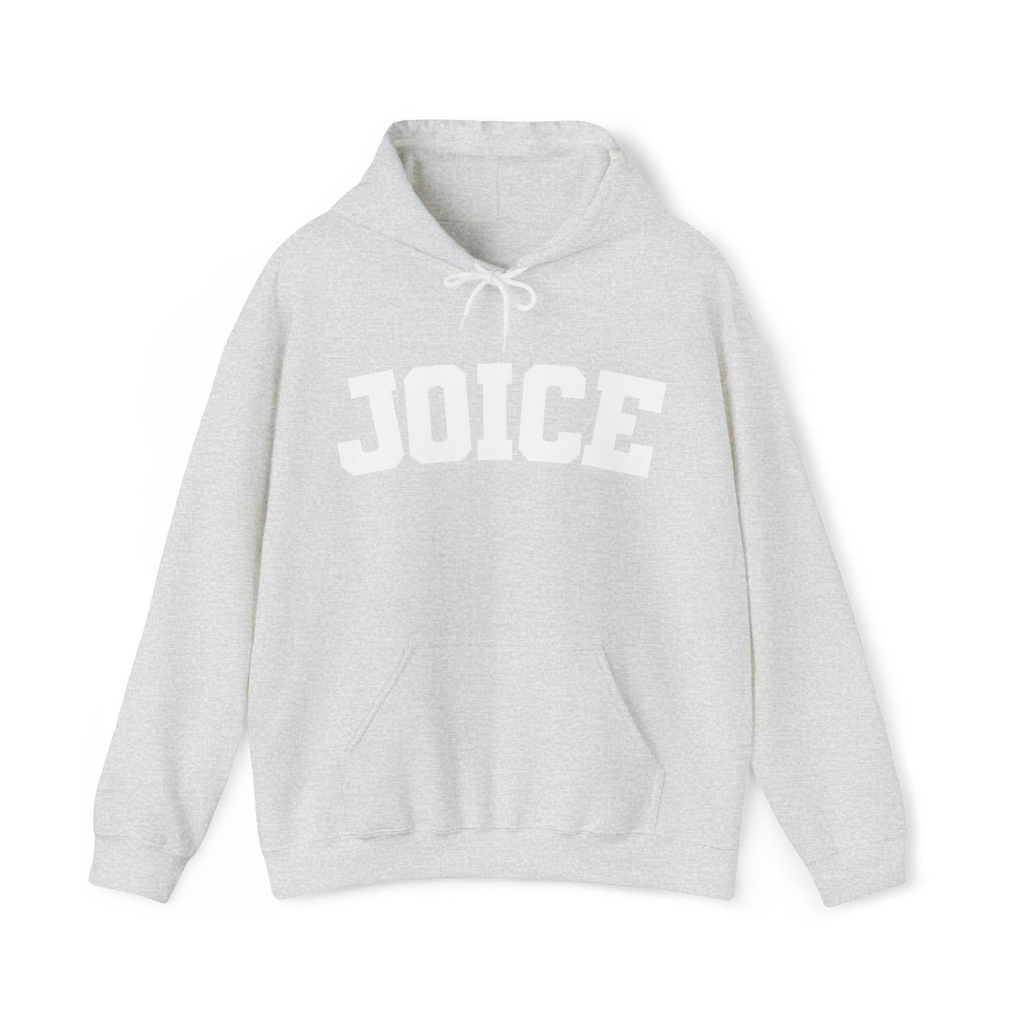 JOICE (white design) on Unisex Heavy Blend™ Hooded Sweatshirt