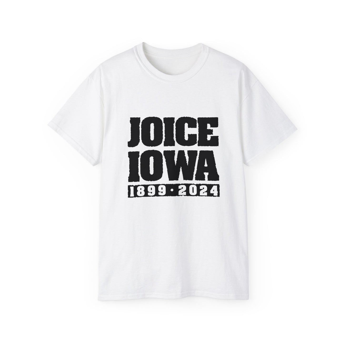 Joice, Iowa 1899-2024 Full (Black Design) on Unisex Ultra Cotton Short Sleeve Tee