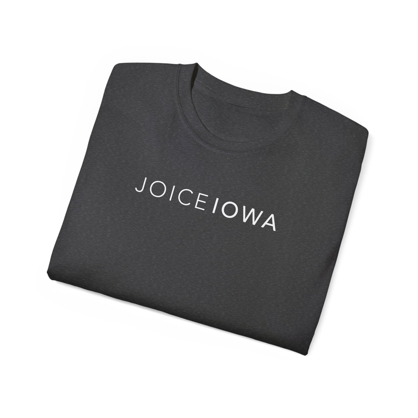 Copy of JOICE IOWA (White Design) on Unisex Ultra Cotton Short Sleeve Tee