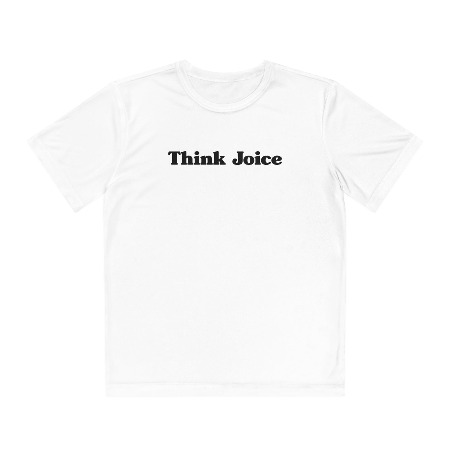 Kids' Think Joice Retro (black design) on Youth Competitor Tee