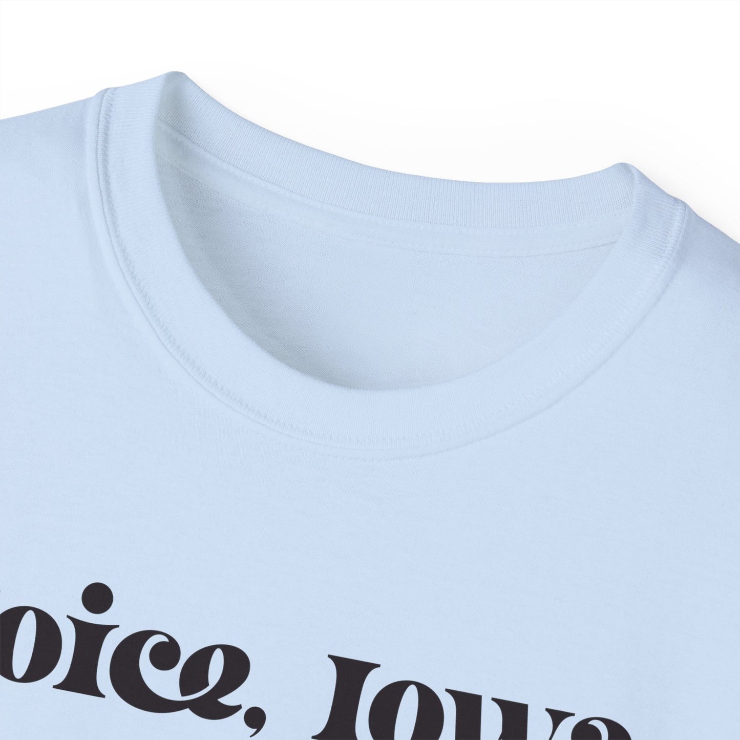 Joice, Iowa (Black Design) on Unisex Ultra Cotton Short Sleeve Tee